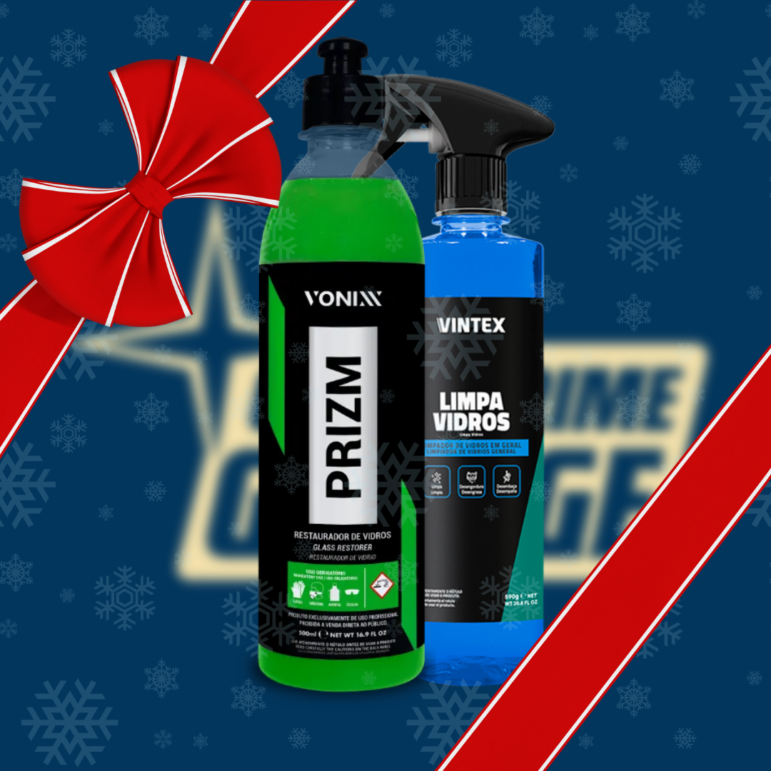 Kit Limpa Vidros Profissional – Vintex + Vonixx Prizm
