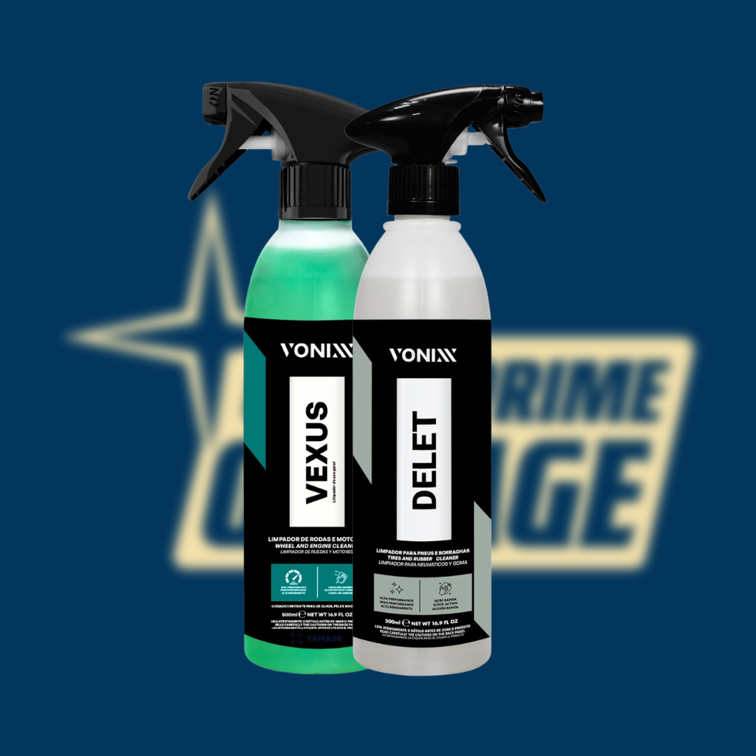 Kit Limpeza Roda Delet + Vexus
